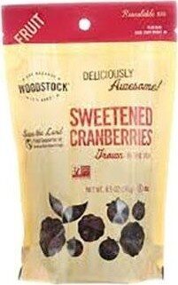 Sweetened Dried Cranberries, Sweetened