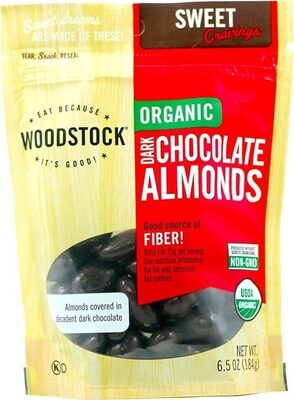 Dark Chocolate Almonds, Dark Chocolate
