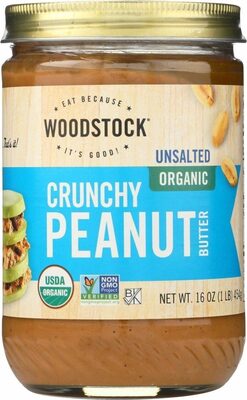Crunchy & Unsalted Peanut Butter, Crunchy & Unsalted