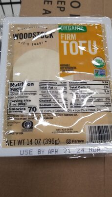 Firm Organic Tofu, Firm
