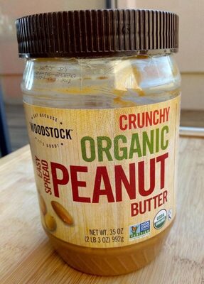 Crunchy Organic Peanut Butter, Crunchy