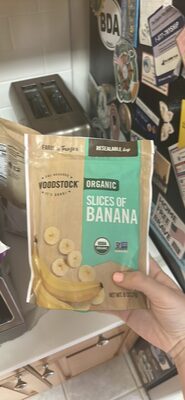 Organic Slices Of Banana