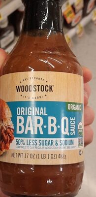 Original Organic Bar-B-Q Sauce, Original