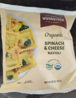 Organic Spinach & Cheese Ravioli