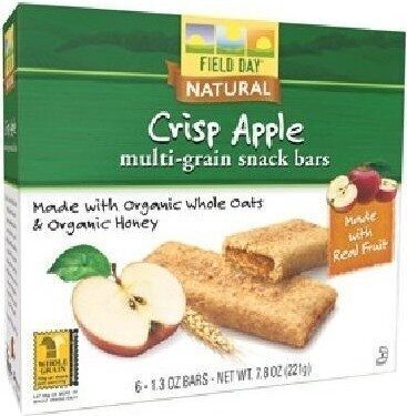 Crisp Apple Multi-Grain Snack Bars, Crisp Apple