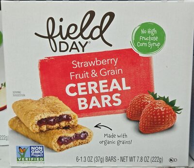 Sweet Strawberry Multi-Grain Snack Bars, Sweet Strawberry