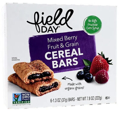 Tangy Mixed Berry Multi-Grain Snack Bars, Tangy Mixed Berry