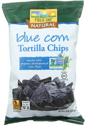 Blue Corn Tortilla Chips, Blue Corn