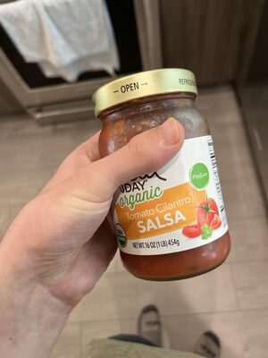 Tomato Cilantro Organic Salsa, Tomato Cilantro