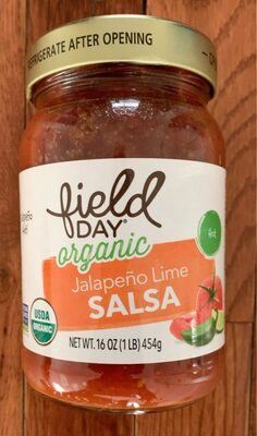 Jalapeno Lime Organic Salsa, Jalapeno Lime