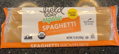 Organic Whole Grain Brown Rice Pasta, Spaghetti