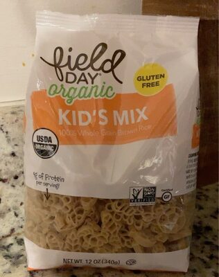 Organic Whole Grain Brown Rice Pasta, Kid's Mix