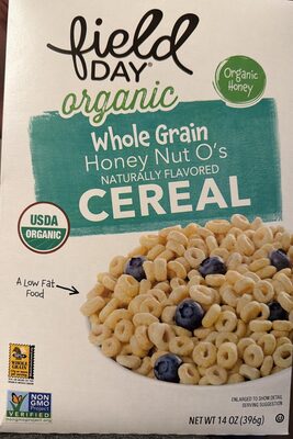 Honey Nut O's Organic Whole Grain Cereal, Honey Nut O's
