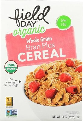 Bran Plus Organic Whole Grain Cereal, Bran Plus