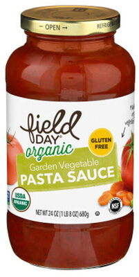 Field Day, Organic Pasta Sauce, Garden Vegetables, Garden Vegetables