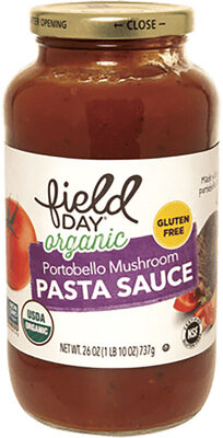 Portobello Mushroom Organic Pasta Sauce, Portobello Mushroom