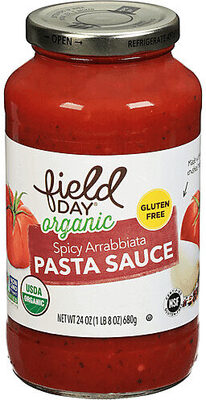 Spicy Arrabbiata Organic Pasta Sauce, Spicy Arrabbiata