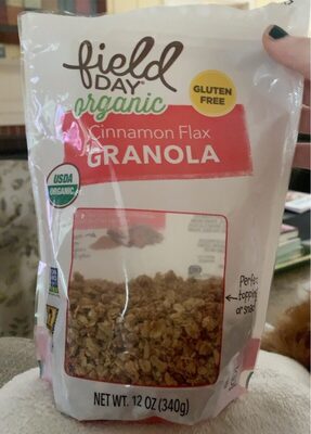 Cinnamon Flax Organic Granola, Cinnamon Flax