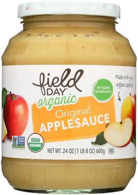 Cinnamon Organic Applesauce, Cinnamon