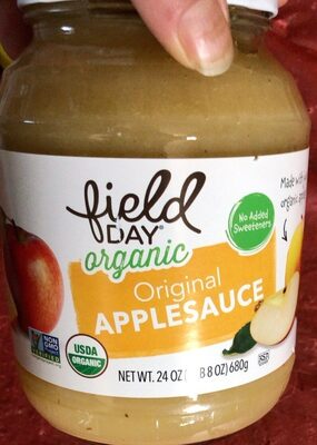 Original Organic Applesauce, Original