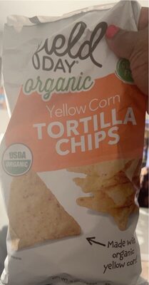 Yellow Corn Organic Tortilla Chips, Yellow Corn
