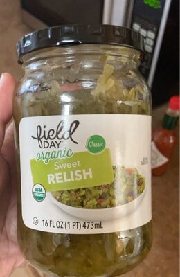 Sweet Organic Relish, Sweet