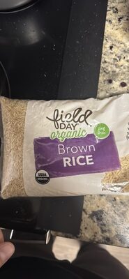 Brown Organic Long Grain Rice, Brown