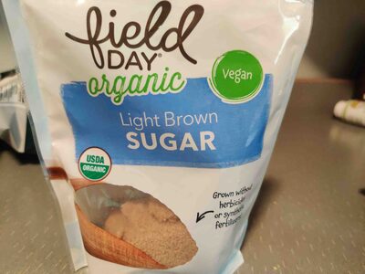 Organic Light Brown Sugar, Light Brown