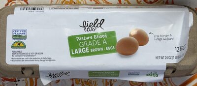 Grade A Pasture Raised Large Brown Eggs