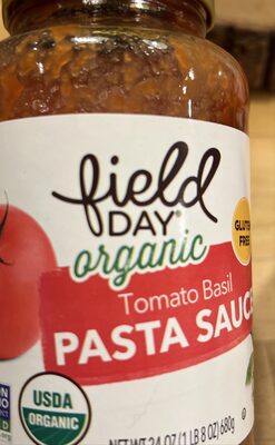 Tomato Basil Organic Pasta Sauce, Tomato Basil