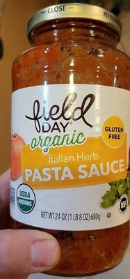 Italian Herb Organic Pasta Sauce, Italian Herb