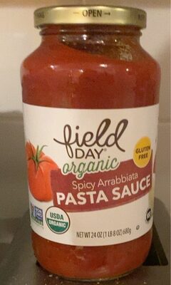 Spicy Arrabbiata Organic Pasta Sauce, Spicy Arrabbiata
