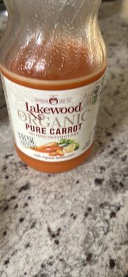 Pure Carrot With Organic Lemon Fresh Pressed Juice, Pure Carrot With Organic Lemon