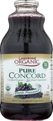 Pure Concord Grape Fresh Pressed Juice, Pure Concord Grape