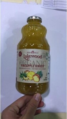 Pineapple Ginger Fresh Pressed Juice, Pineapple Ginger