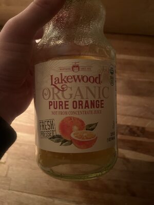 Pure Orange Fresh Pressed Juice, Pure Orange