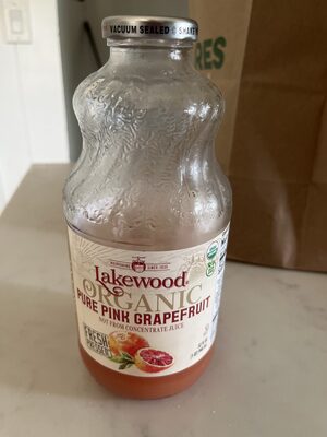 Pure Pink Grapefruit Juice, Pure Pink Grapefruit