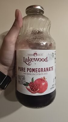 Pure Pomegranate Fresh Pressed Juice, Pure Pomegranate