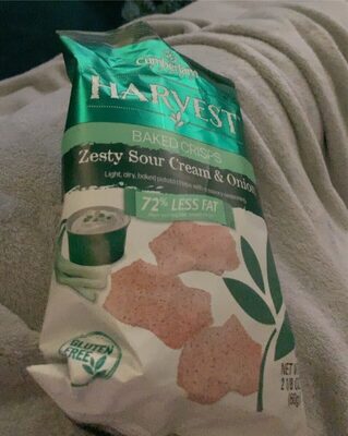 Zesty Sour Cream & Onion Flavored Light, Airy, Baked Potato Crisps With A Savory Seasoning, Zesty Sour Cream & Onion