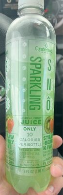 Cumberland Farms, Zero Calories Sparkling Beverage, Strawberry Kiwi, Strawberry Kiwi