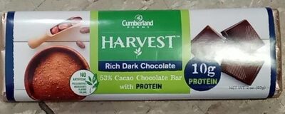 Rich Dark Chocolate 53% Cacao Chocolate Bar, Rich Dark Chocolate