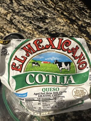Cotija Part Skim Milk Cheese