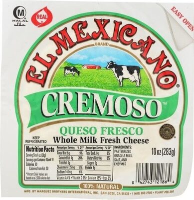 Whole Milk Fresh Cheese