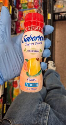 Guava Flavored Saborico Yogurt Drink, Guava