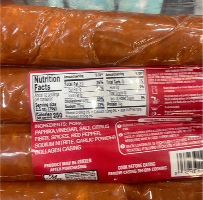 Cured Longaniza