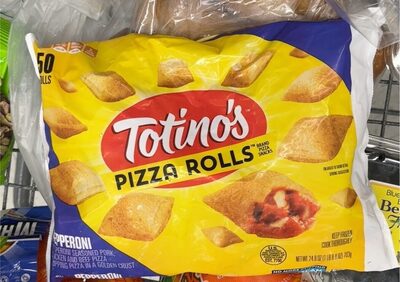Totino's Pepperoni Frozen Pizza Rolls 50 Count