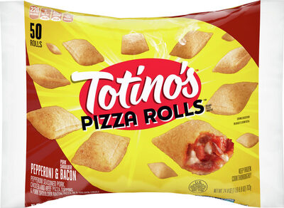 Totino's Pepperoni & Bacon Pizza Rolls 50 Count