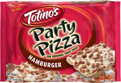 Totino's Frozen Hamburger Party Pizza