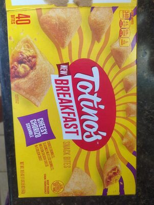 Totino's Cheesy Chorizo Scramble Breakfast Snack Bites 40 Count