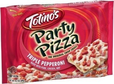 Totino's Triple Pepperoni Party Pizza